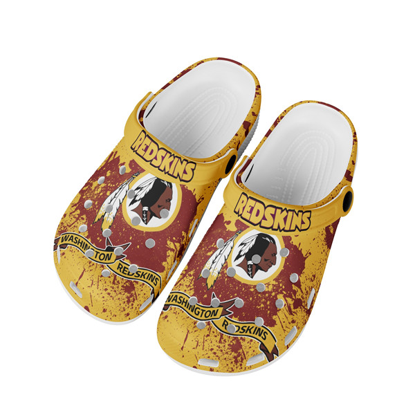 Women's Washington Football Team Bayaband Clog Shoes 003 Women's Washington Football Team Bayaband Clog Shoes 003
